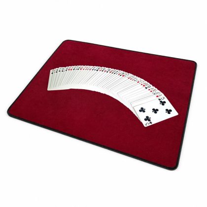 Sewn-Edge Close Up Mat Red