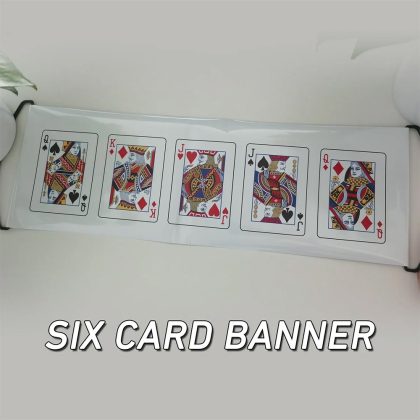 Six Card Banner