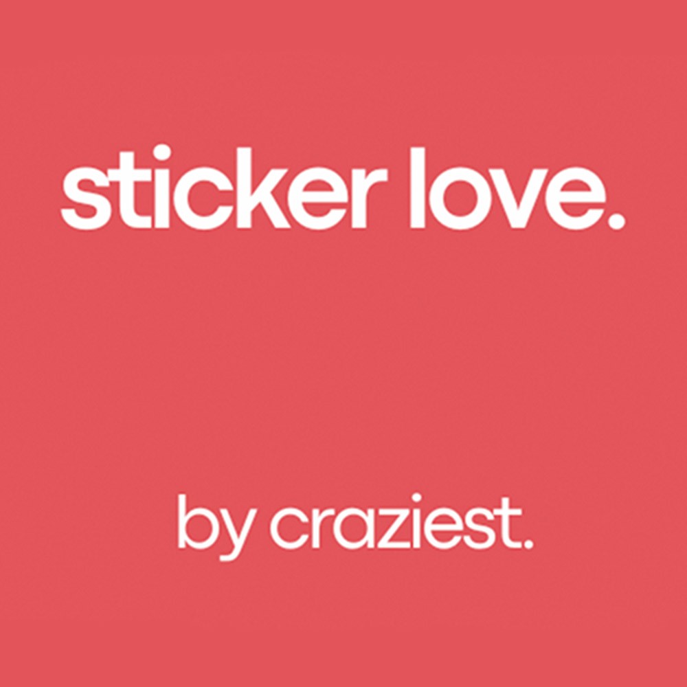 Sticker Love by Craziest