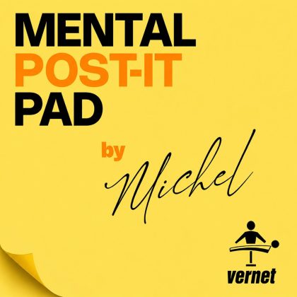 Mental Post-It Pad by Michel